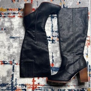 Francesca’s Milano Wide calf boot